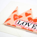 Hadley - Loved Party Hat Card
