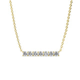 CARALI / MYC Paris - Myriad Birthe Stone Necklace - Gold and Crystal
