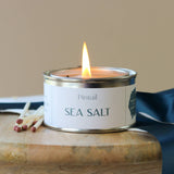 Pintail Candles | Avalon Home - Sea Salt Paint Pot Candle | Small Candles in Tins | Candles