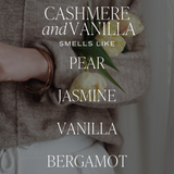 Cashmere & Vanilla Reed Diffuser