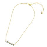 CARALI / MYC Paris - Myriad Birthe Stone Necklace - Gold and Crystal