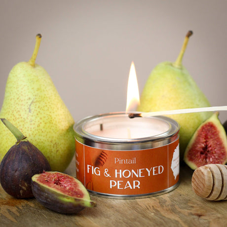 Pintail Candles | Avalon Home - Fig & Honeyed Pear Paint Pot Candle  | Autumn Candles