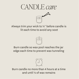 Warm and Cozy Scented Soy Candle