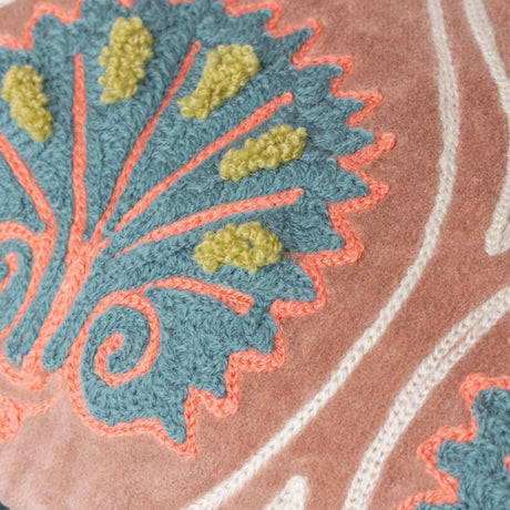 Riva Home - Casa Cushion Rose/French Blue: Rose/French Blue / Polyester Filled / 30 x 60cm.