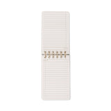 Tulip Twin Wire Notepad - Wavy Blue