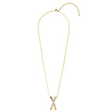 CARALI / MYC Paris - X Duo Pendants - Gold and Crystal