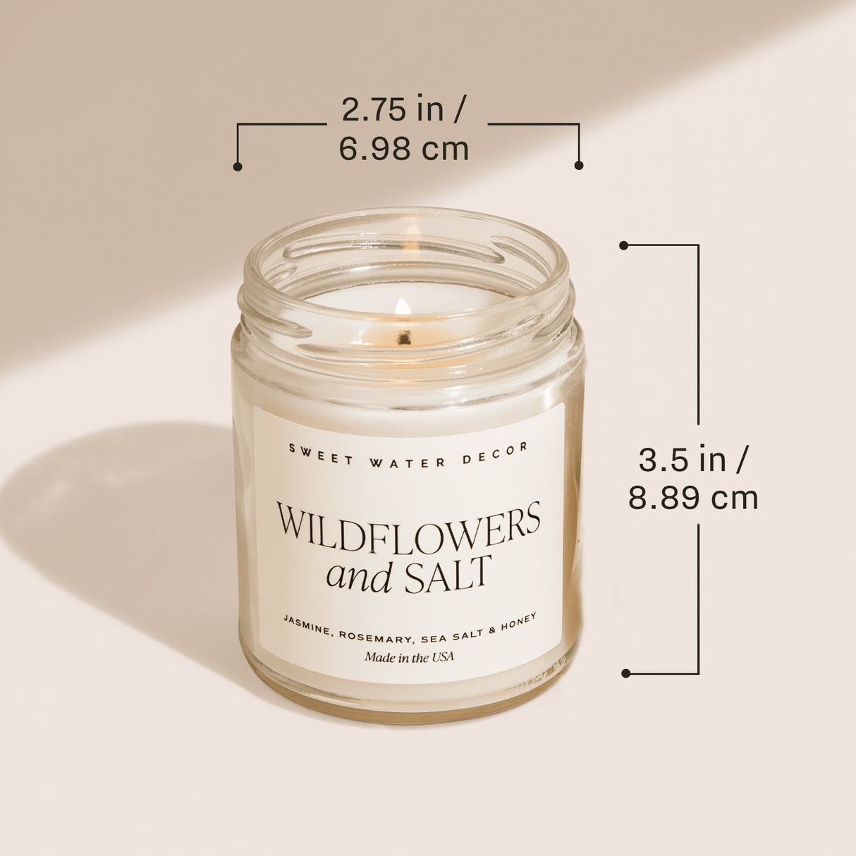 Warm and Cozy Scented Soy Candle