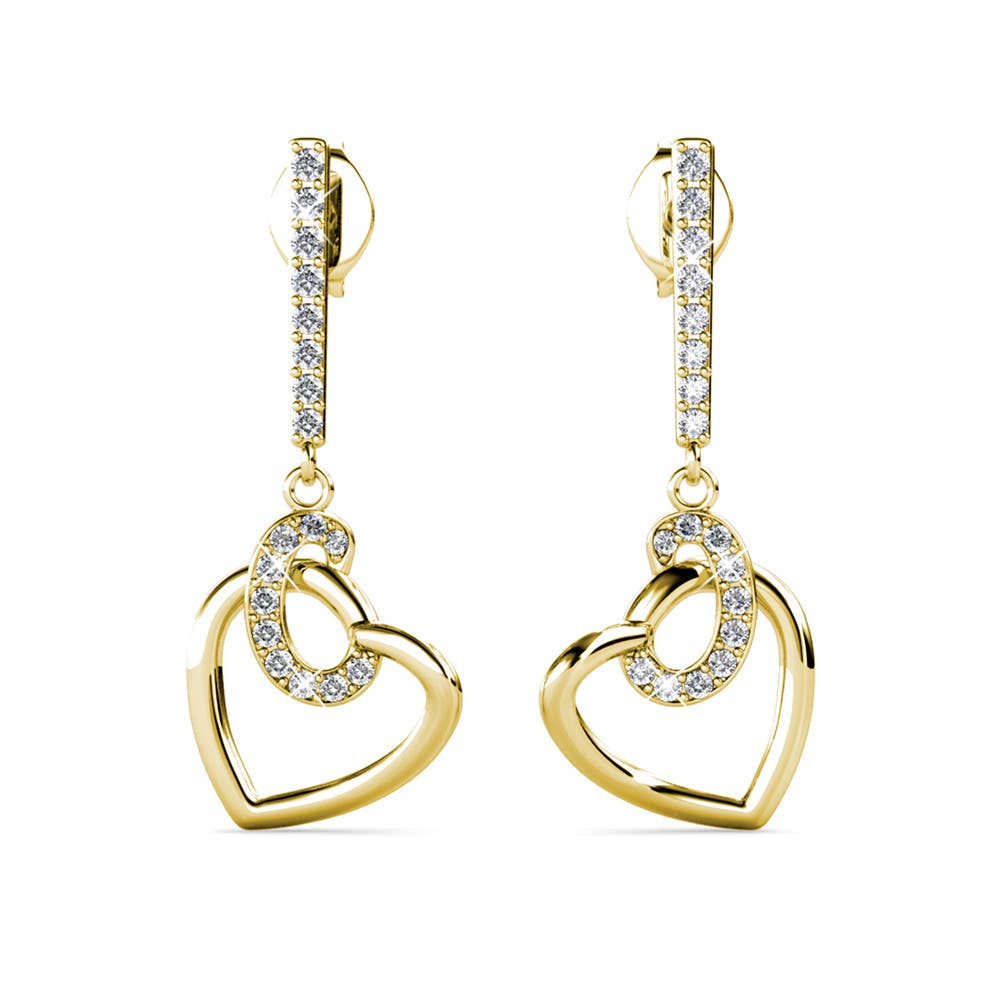CARALI / MYC Paris - Allure Earrings - Gold and Crystal