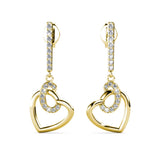 CARALI / MYC Paris - Allure Earrings - Gold and Crystal