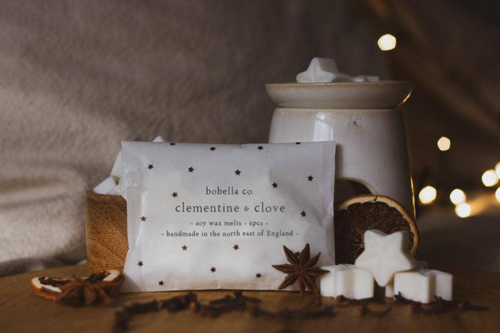 Bobella Co. - Christmas Wax Melts: Cranberry Orange & Cinnamon