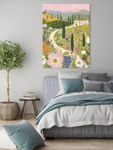 Flower Farm France Art Print A3
