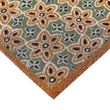 Durable coir doormat designed to trap dirt and enhance entryway cleanliness effectively.