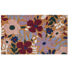 Phoenox Textiles - My Mat Printed Coir Wildflower Meadow Doormat: 45x75.