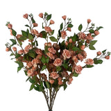 Artificial Pink Rose Stem