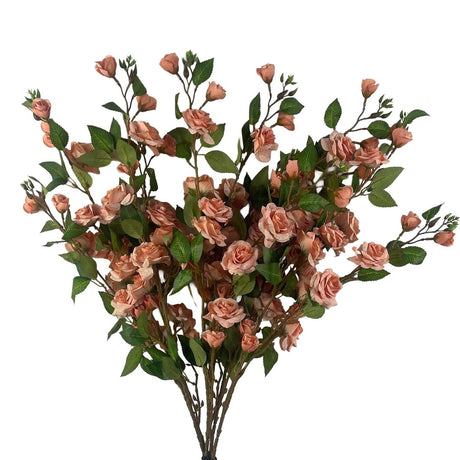 Artificial Pink Rose Stem
