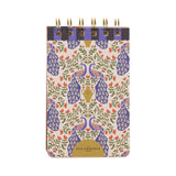 Peacock Twin Wire Notepad