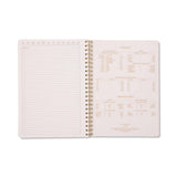 A4 Twin Wire Notebook - Green Vine