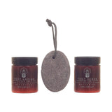 Wanderflower - Foot Revival Lotion & Scrub Set - Geranium & Orange