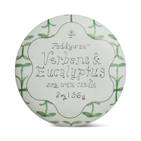 Tulip Tin Candle - Verbena & Lemongrass