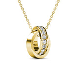 CARALI / MYC Paris - Chic Circle Hoop Jewelry - Gold and Crystal