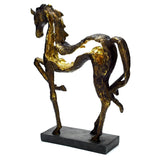 Prancing Horse Resin Sculpture