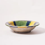 Large Hand Thrown Glazed Bowl.