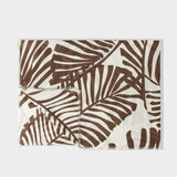 Tropical Leaf Printed Scarf.