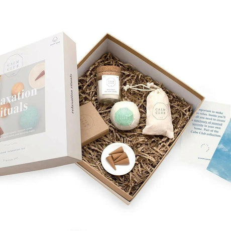 Calm Club Relaxation Rituals Gift Set.