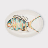 Fantastical Fish Medium Oval Platter | Ceramic - Persora