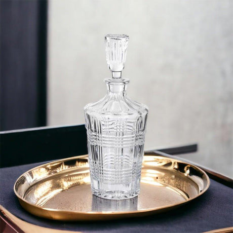 Gingham Glass Decanter - Persora