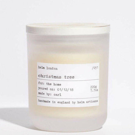 HELM London Christmas Tree Luxury Candle - Limited Edition.