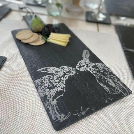 Just Slate Serving Paddle | Kissing Hare.