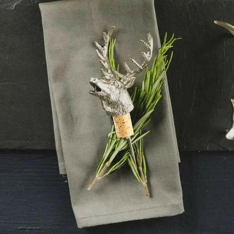 Just Slate Stag Bottle Pourer.