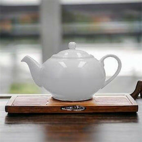 Maxwell & Williams White Basics Fluted Tea Pot.
