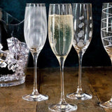 Mikasa Cheers Champagne Flute Glasses.