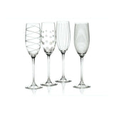 Mikasa Cheers Champagne Flute Glasses.