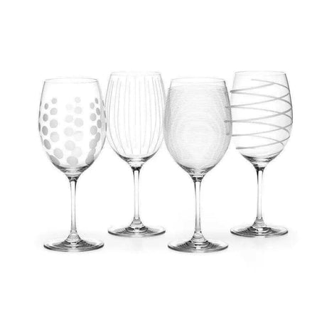 Mikasa Cheers Red Wine Glasses.