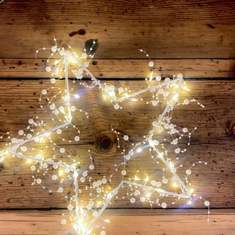 Pearl Encrusted Light Up Star.