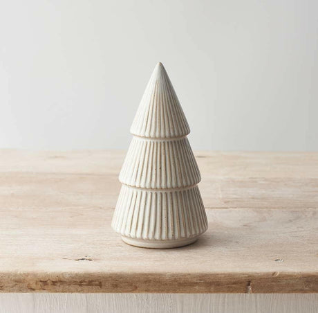 Stripe Natural Tree Ornament 15.5cm.