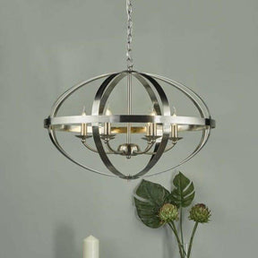 Symbol 6 Light Pendant.