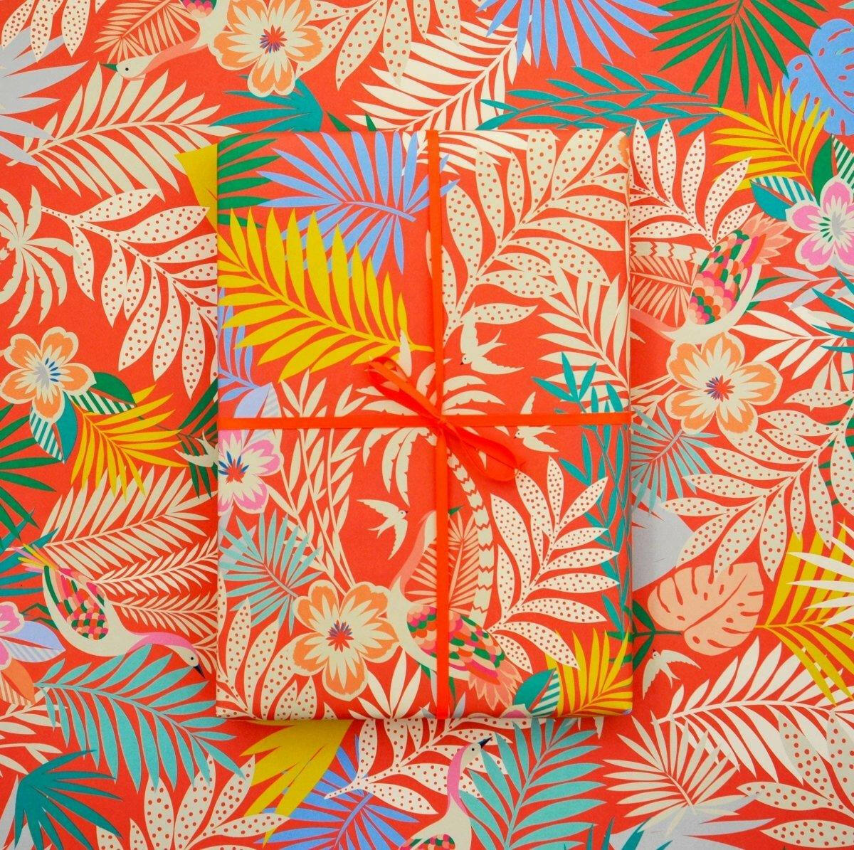 Costa Rican Wrapping Paper Tropicana Wrapping Paper - Persora