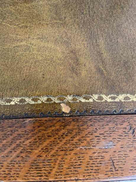 Victorian Oak Twin Pedastal Desk.